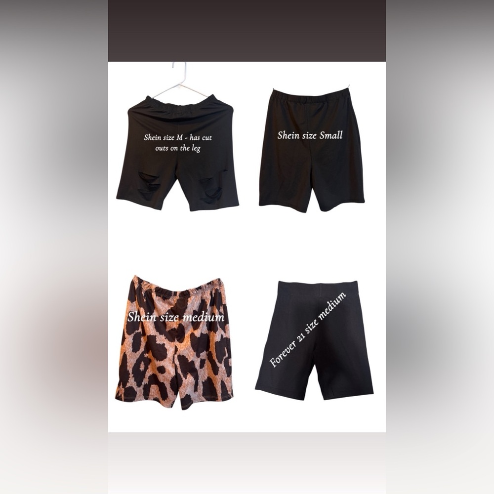 SHEIN Women’s Biker Shorts Bundle